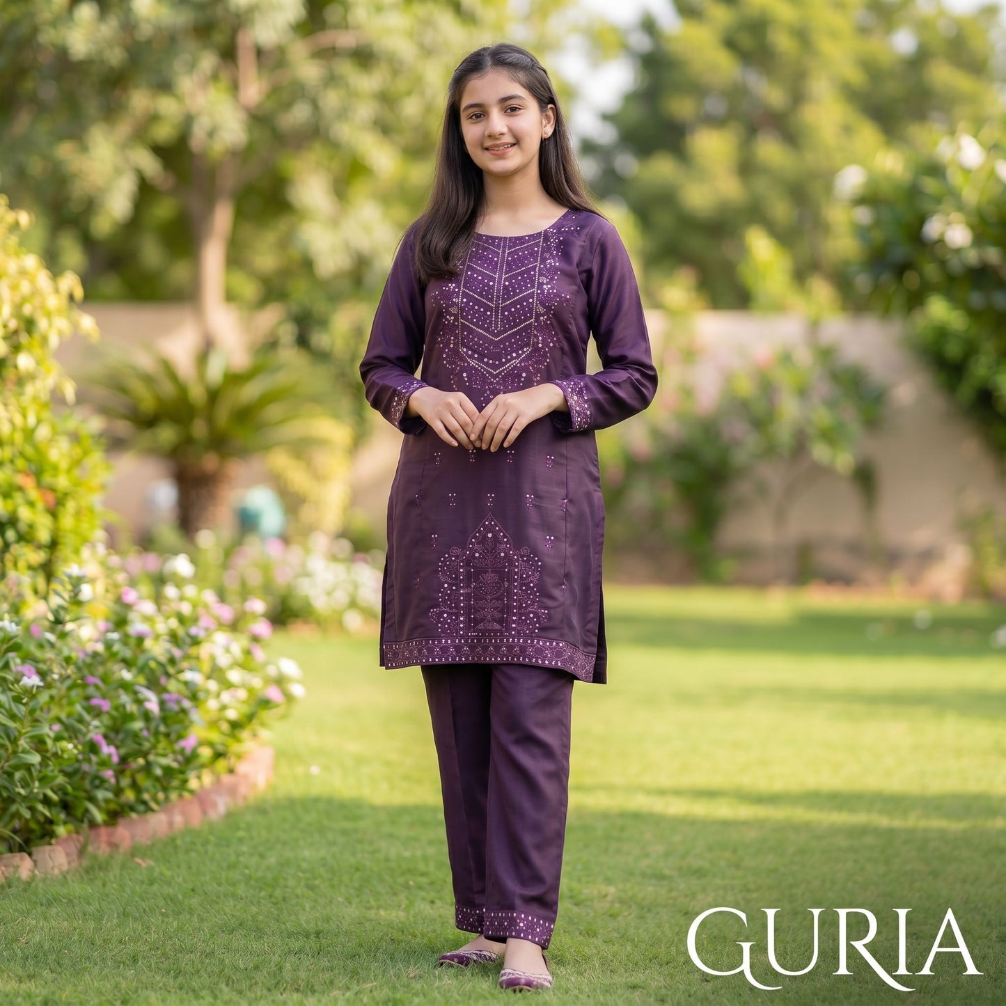 2-Piece Set The Guria Signature Plum