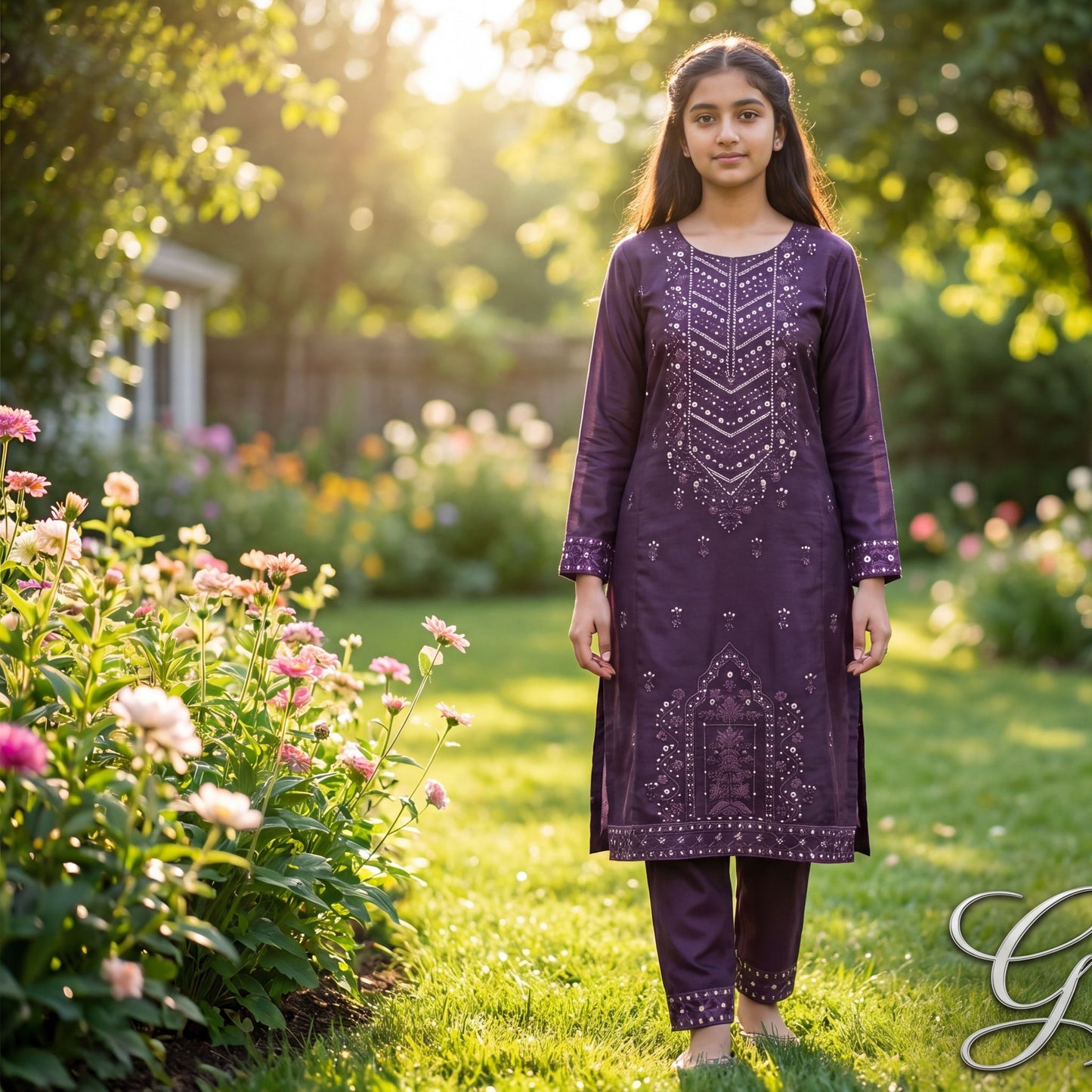2-Piece Set The Guria Signature Plum